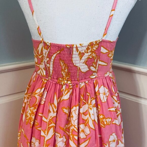 Olivia James The Label Tiered Ruffle Floral Maxi Dress Malin Small - Picture 8 of 8